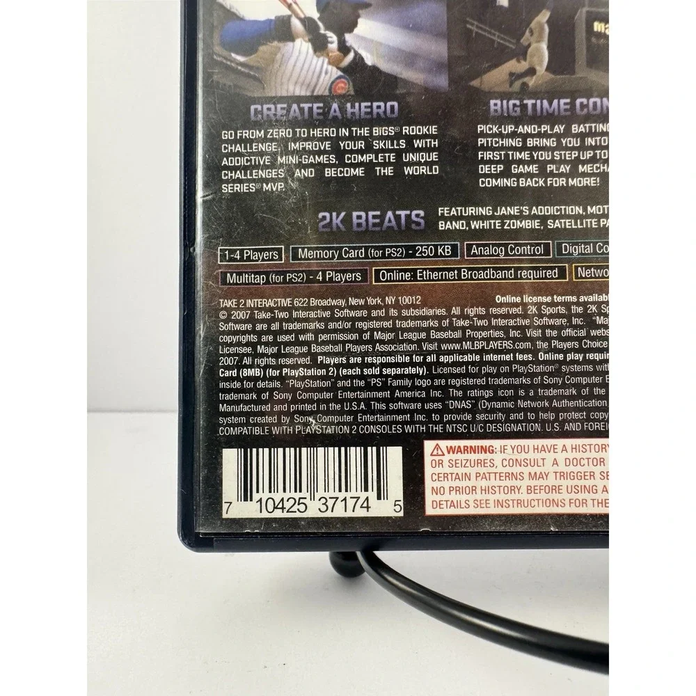 The Bigs (PlayStation 2,‎ PS2 2007) - Complete with Manual